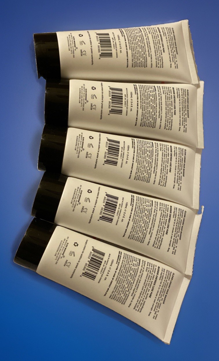 5X Gloss Moderne Clean Luxury Collection Hair Masque SOLEIL 100mL 3.4oz Vegan 5X