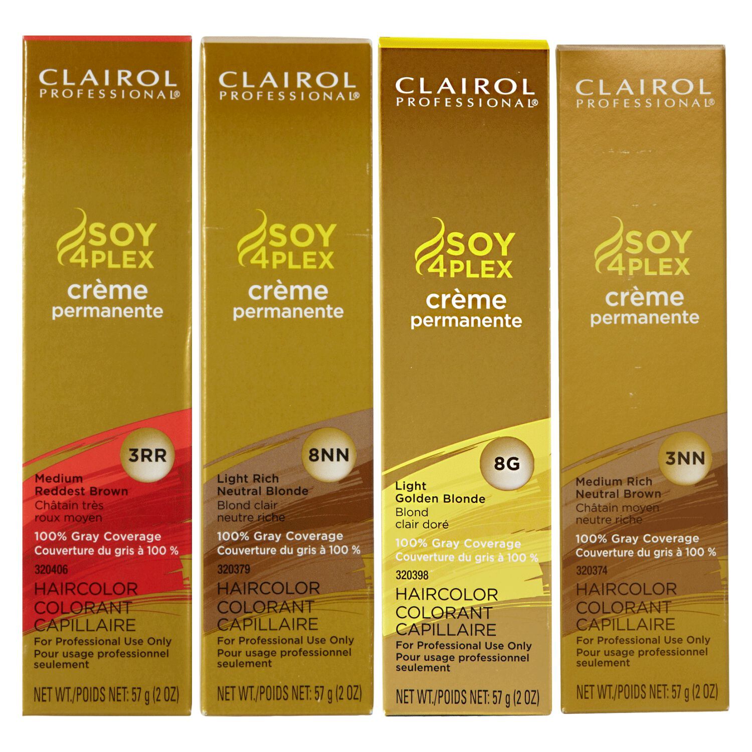 Clairol Soy 4PLEX Permanent Hair Color Crème 2 oz – Pick Your Color