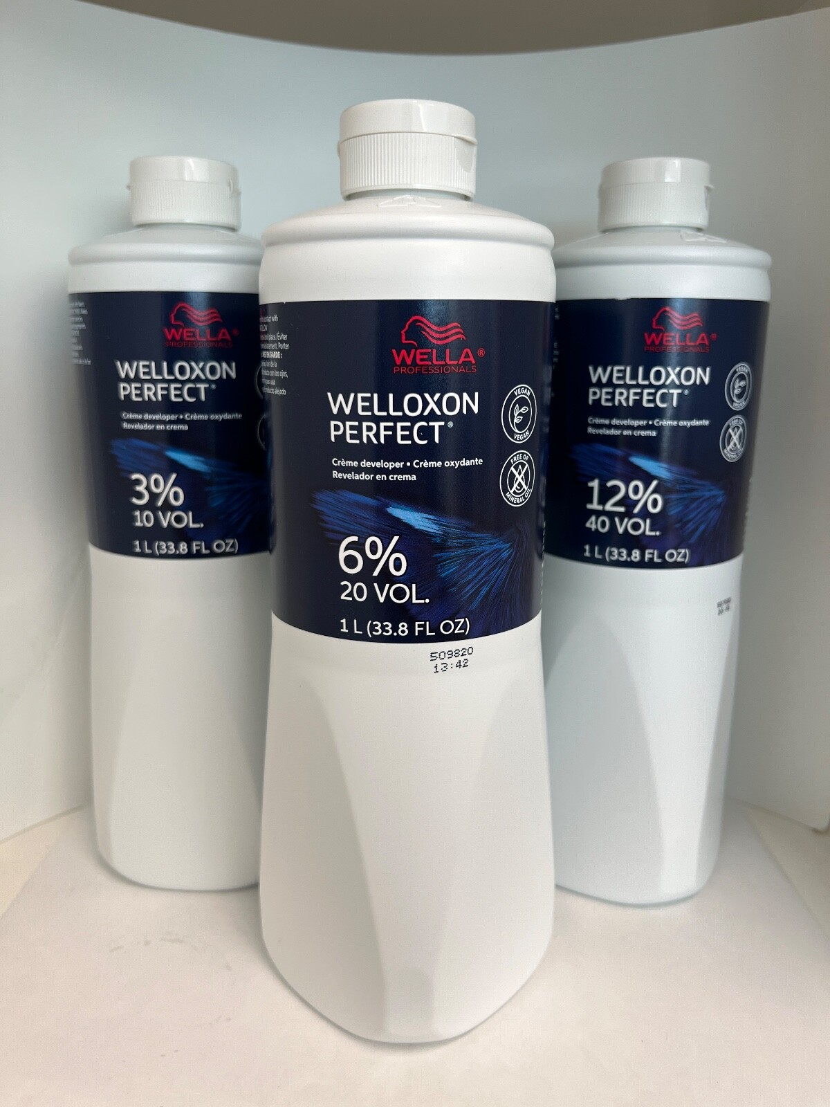 Wella Koleston , Welloxon Perfect Creme Developer 1L OR Bowl OR Brush OR Apron