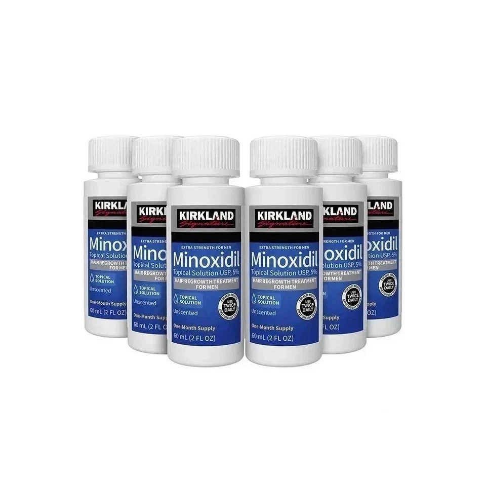 Kirkland Minoxidil 5% Hair Regrowth Treatment for Men 6 Month Supply Exp 01/29