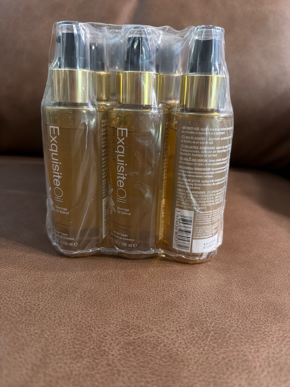 Matrix Biolage For All Hair Types EXQUISITE Moringa Oil 3.4 fl oz LARGER SIZE