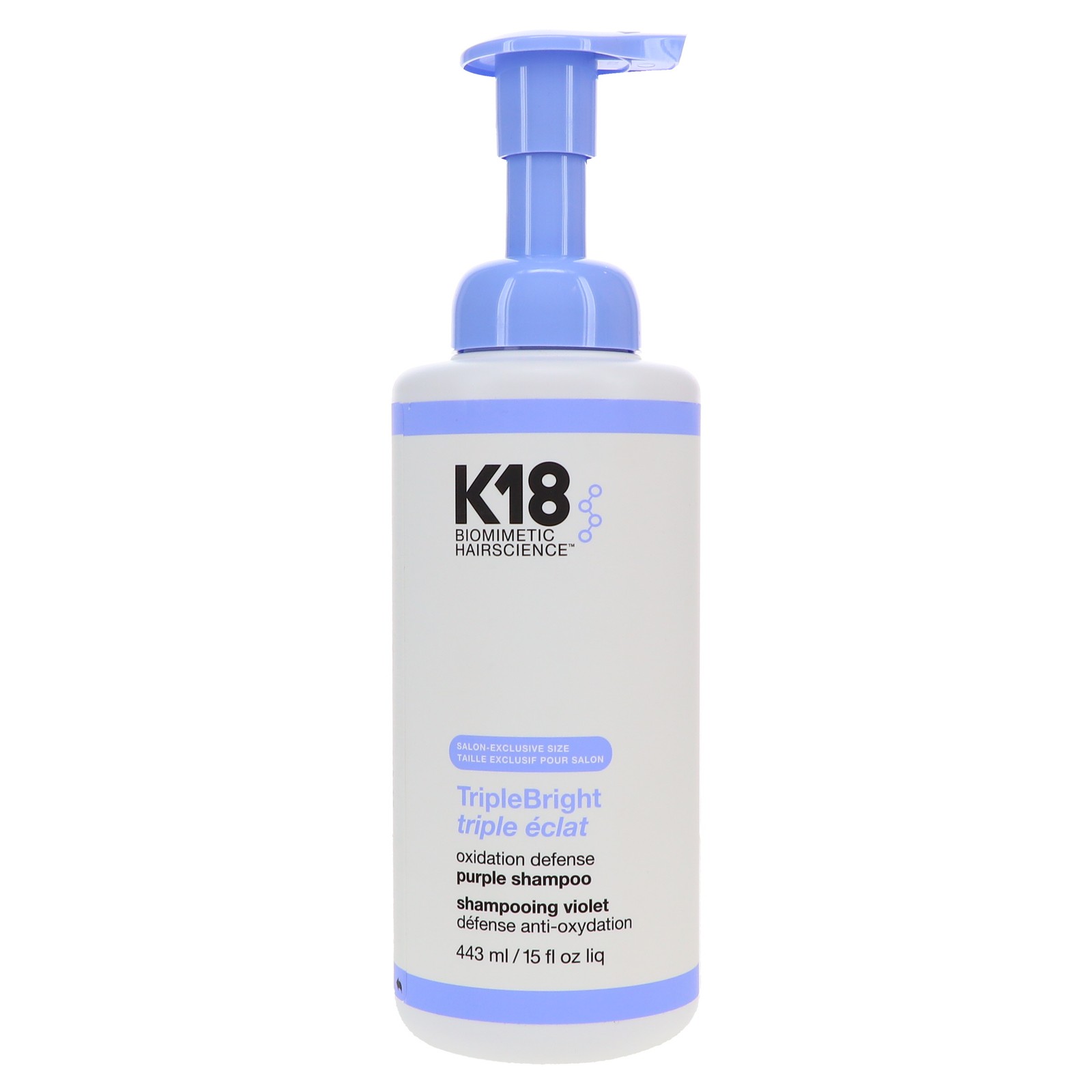 K18 TripleBright Oxidation Defense Purple Shampoo 15 oz