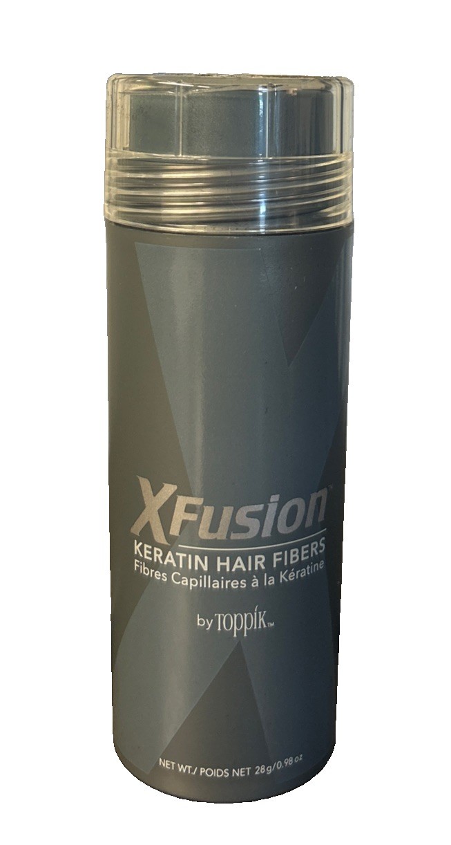 Xfusion Keratin Hair Fibers 28g Dark Brown By Toppik