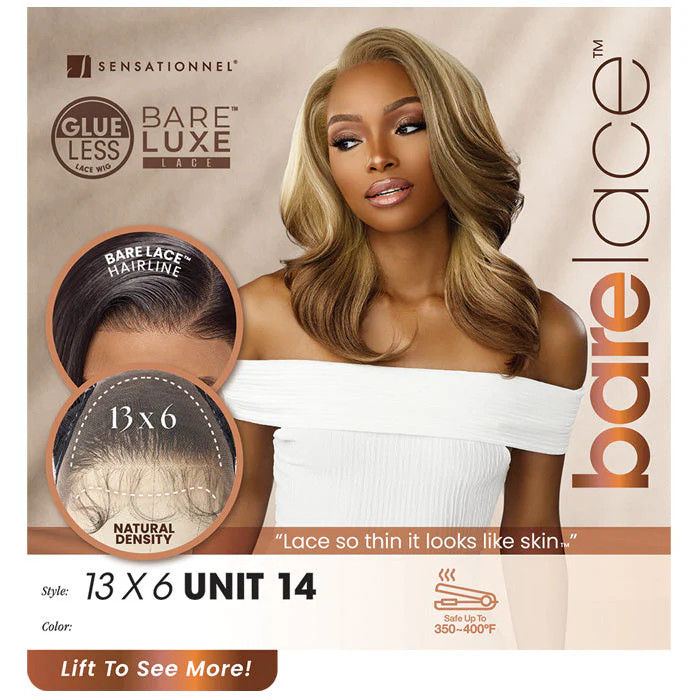 Sensationnel Bare Lace Glueless 13×6 Lace Front Wig – 13×6 UNIT 14