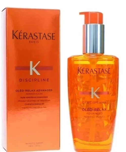 KERASTASE Discipline Oleo-Relax Advanced Oil, 100ml NEW in Box! Sealed pack