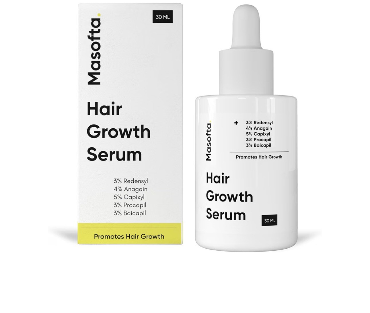 Masofta Hair Growth Serum Promoting Hair Growth Men & Women, 30ML