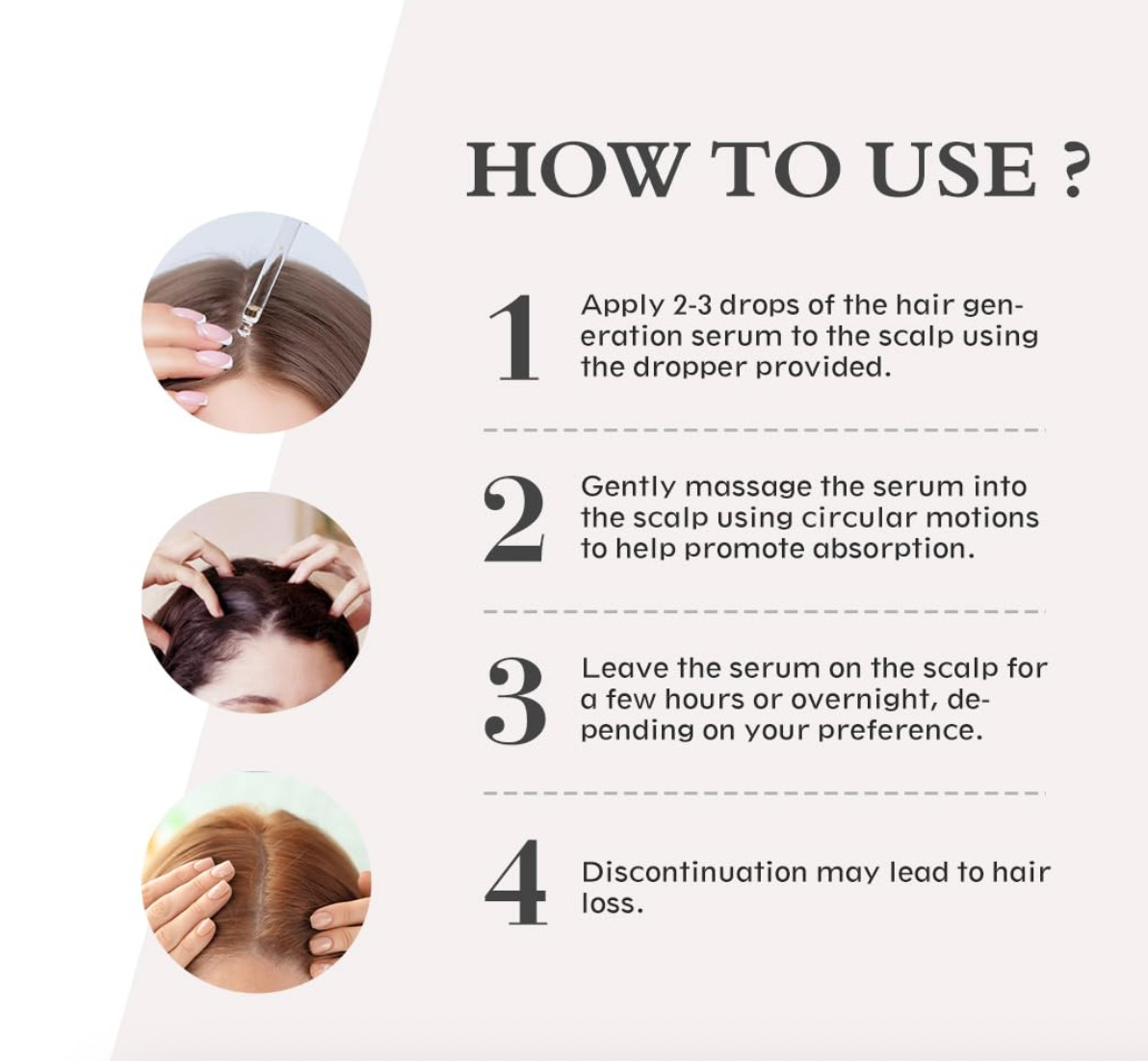 5% Minoxidil Hair Growth Serum for Men and Women, Hair Regrowth Treatment