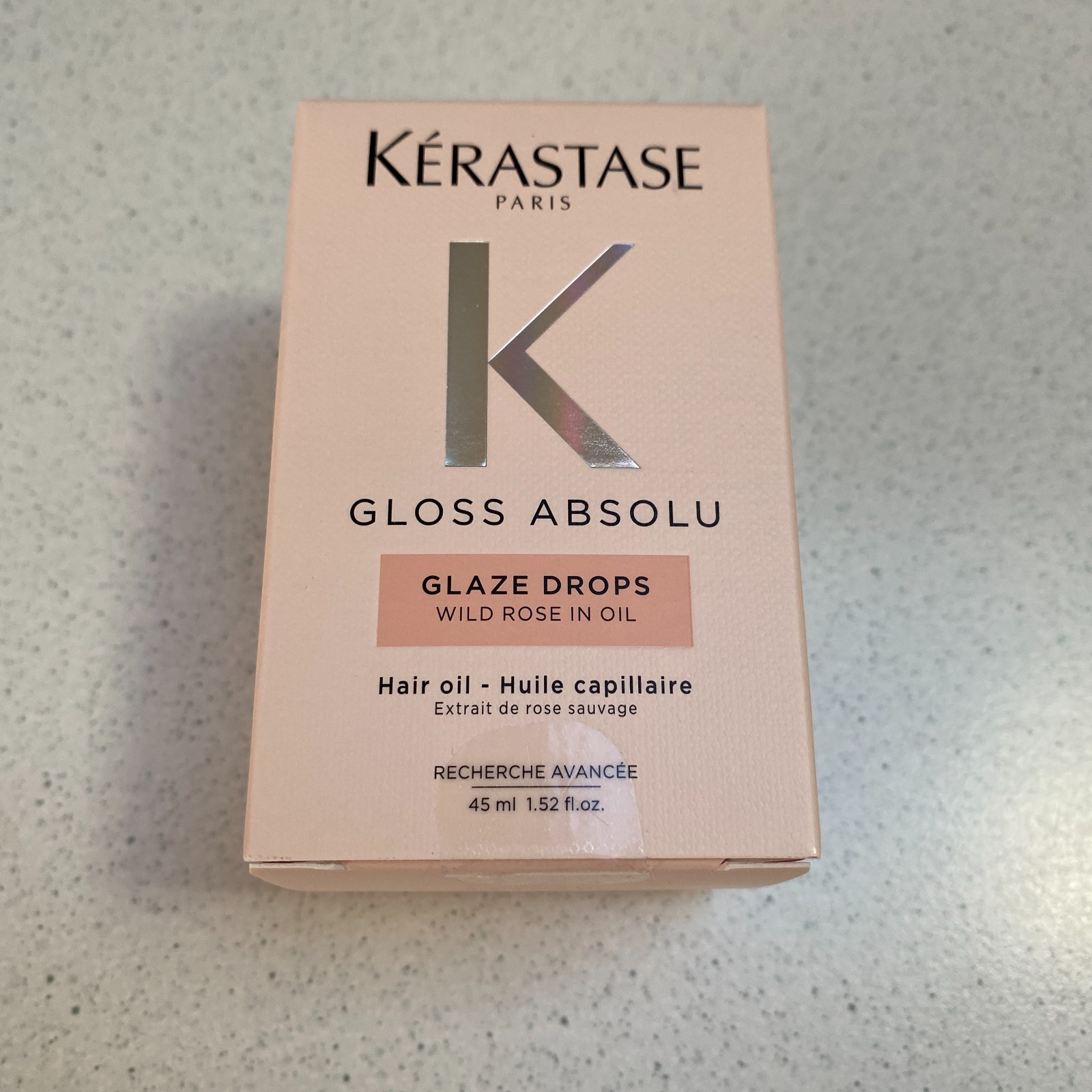 Kerastase Gloss Absolu Glaze Drops. Wild Rose Hair Oil 45ml. Brand New & Sealed