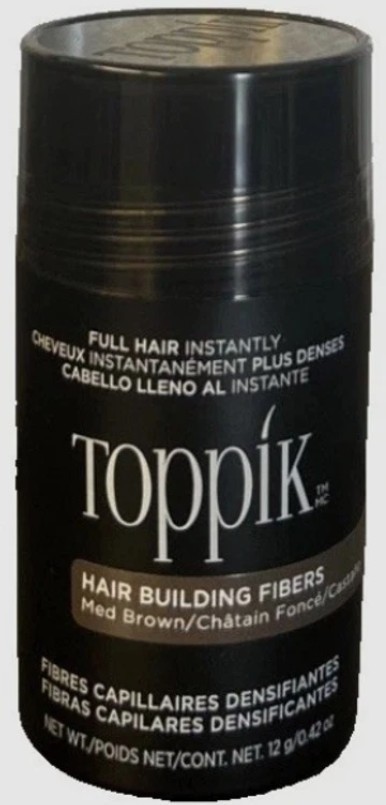 Toppik Hair Building Fibers Black /Dark Brown/Medium Brown/Light Brown/Blonde