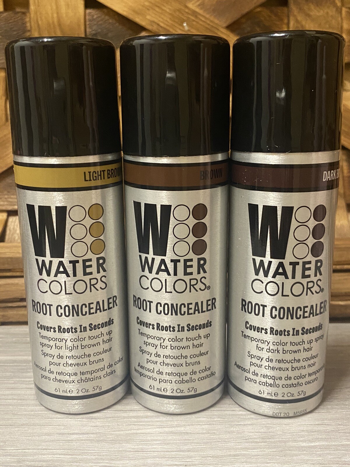 Tressa Watercolors Root Concealer Spray 2oz (Choose Your Color)