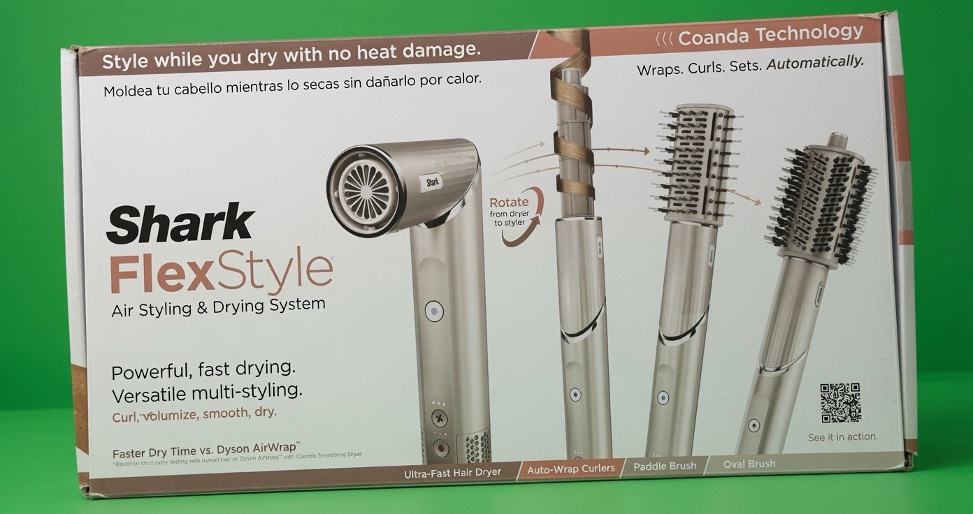 Shark Flex Style 1300W Air Styling & Drying System – Stone (HD430)