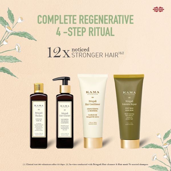 Kama Ayurveda Bringadi Hair Cleanser | Nourishing Shampoo | Hair growth | detox