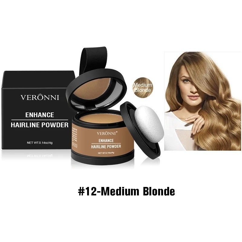 Hairline Powder Root Touch Up Instant Concealer for Thinning Hair Makeup