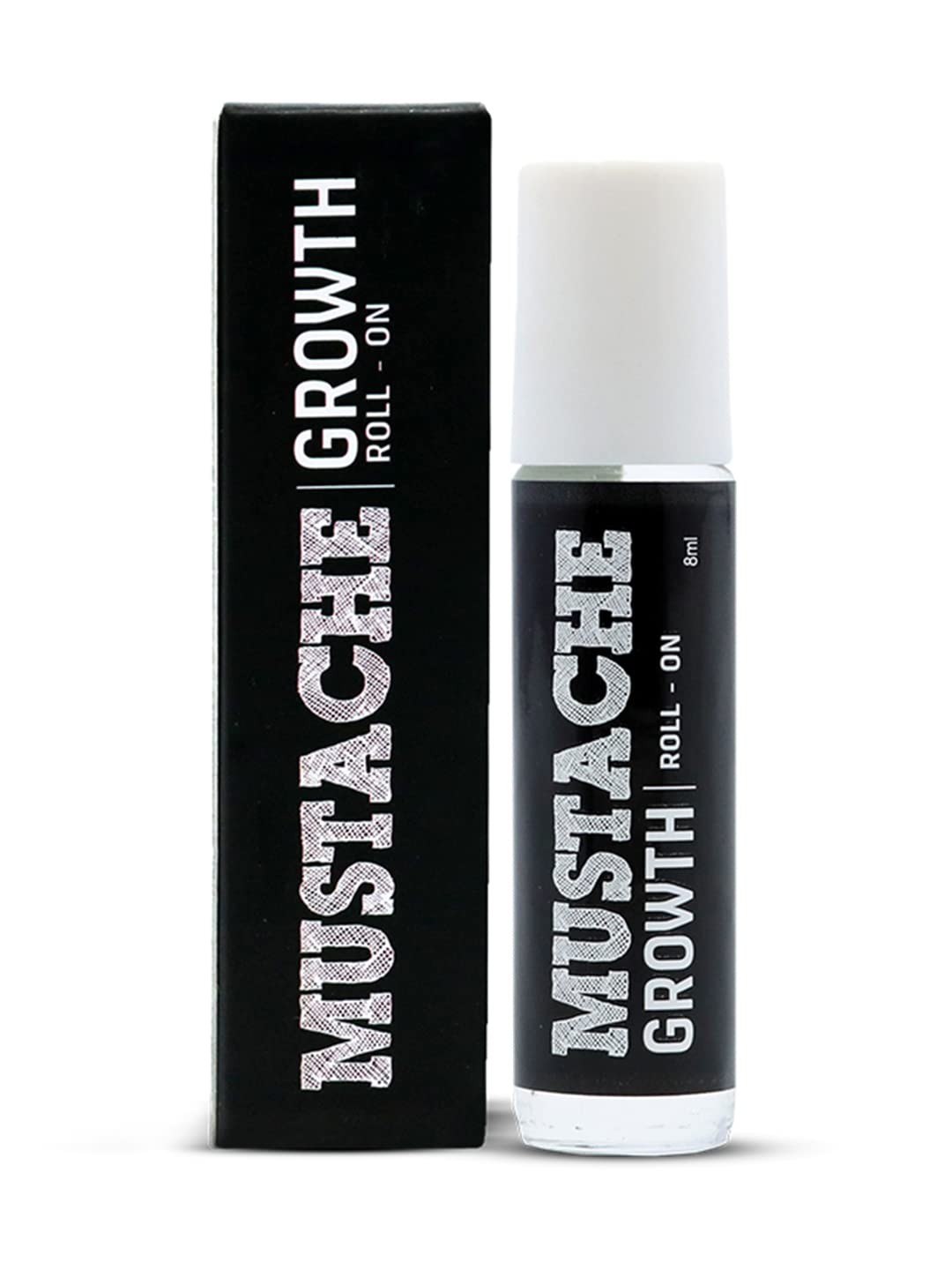 Beardo Mustache Growth Roll On with Almond Oil 8ml