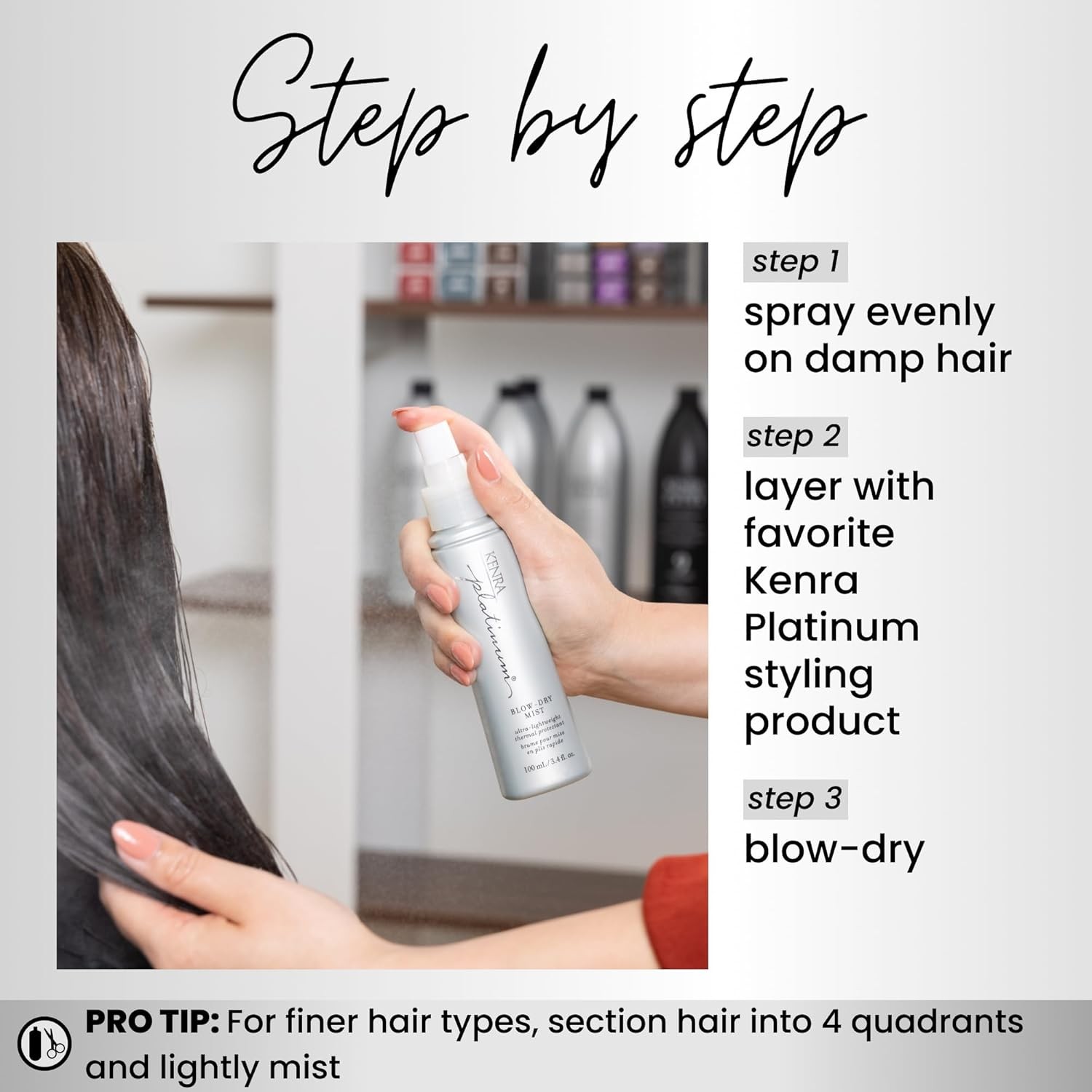 Kenra Platinum Blow-Dry Mist 3.4 oz