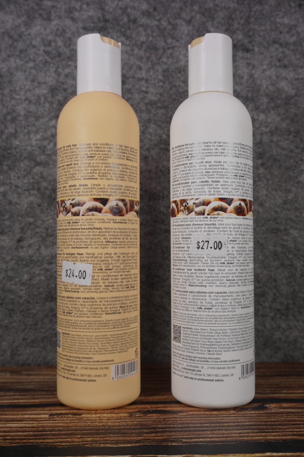 Milk Shake Curl Passion Shampoo + Conditioner 10.1 Fl Oz Brand New FRESH
