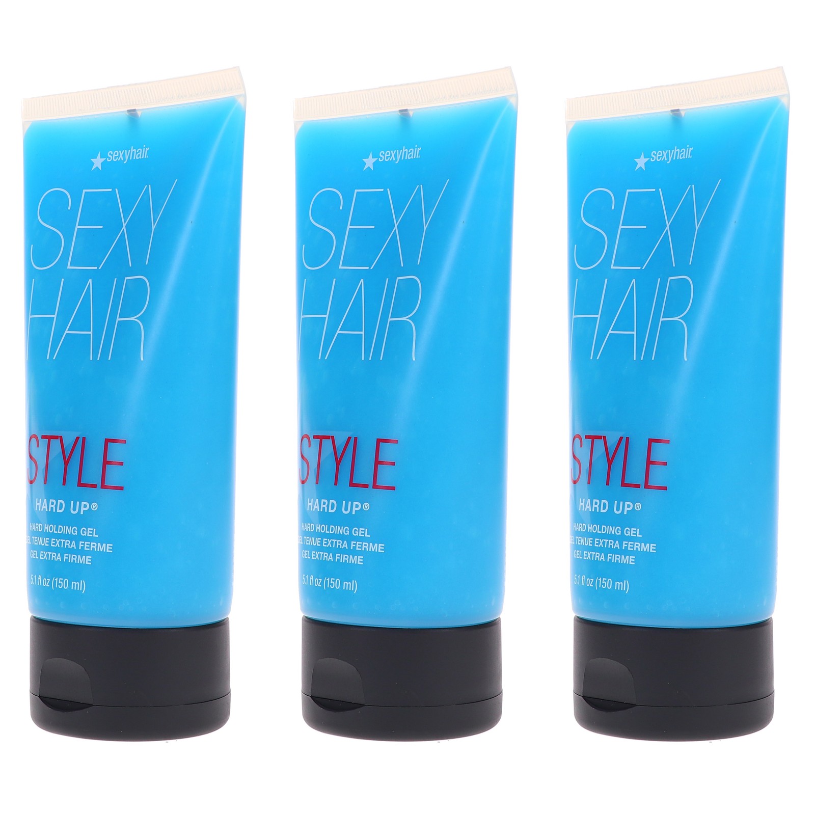 Sexy Hair Style Sexy Hair Hard Up Hard Holding Gel 5.1 oz 3 Pack