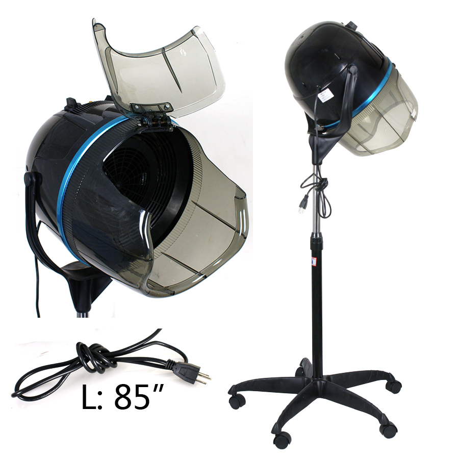 Professional 1300W Hair Bonnet Dryer Hot Perm Adjustable Height Salon Use