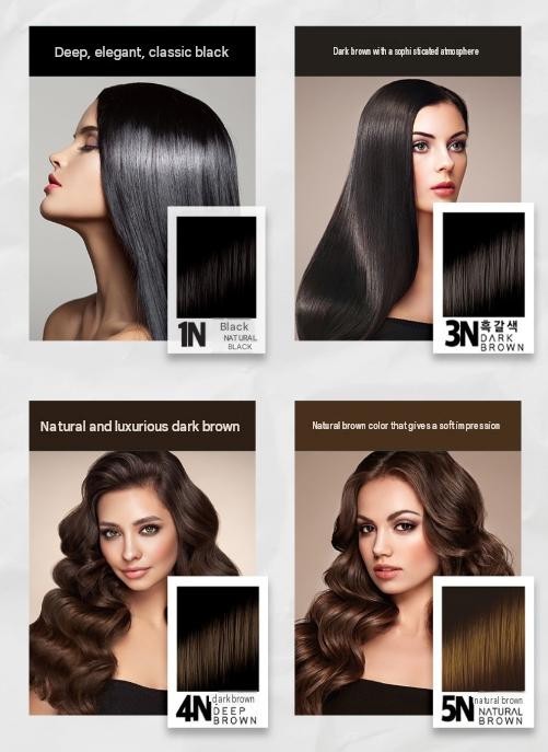 JAYEONIRANG Speed Hair Color #1N Natural Black Hair Dye Korean Seller NEW