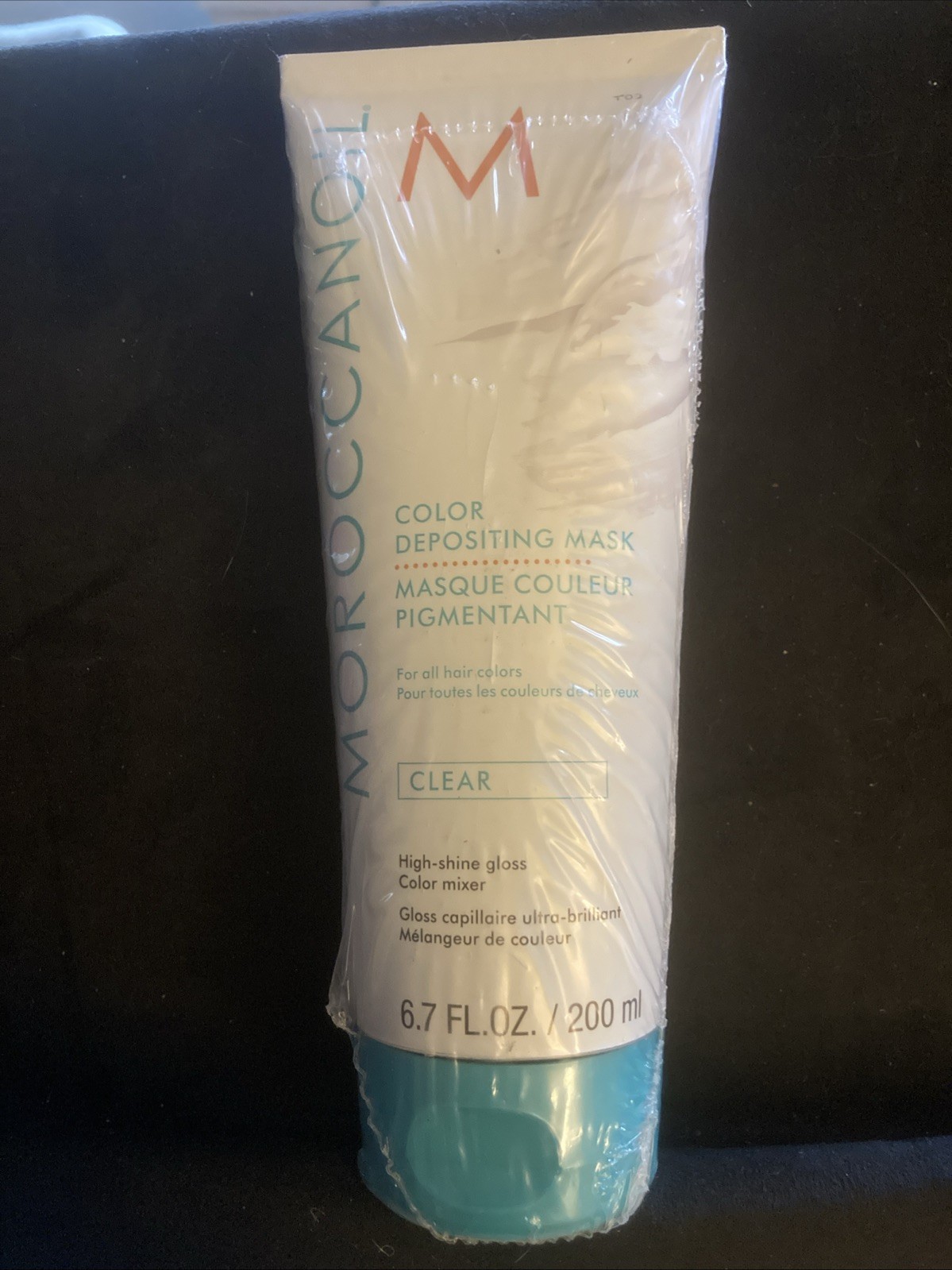Moroccanoil High Shine Gloss Clear Color Depositing Mask 6.7 fl.oz Color Mixer