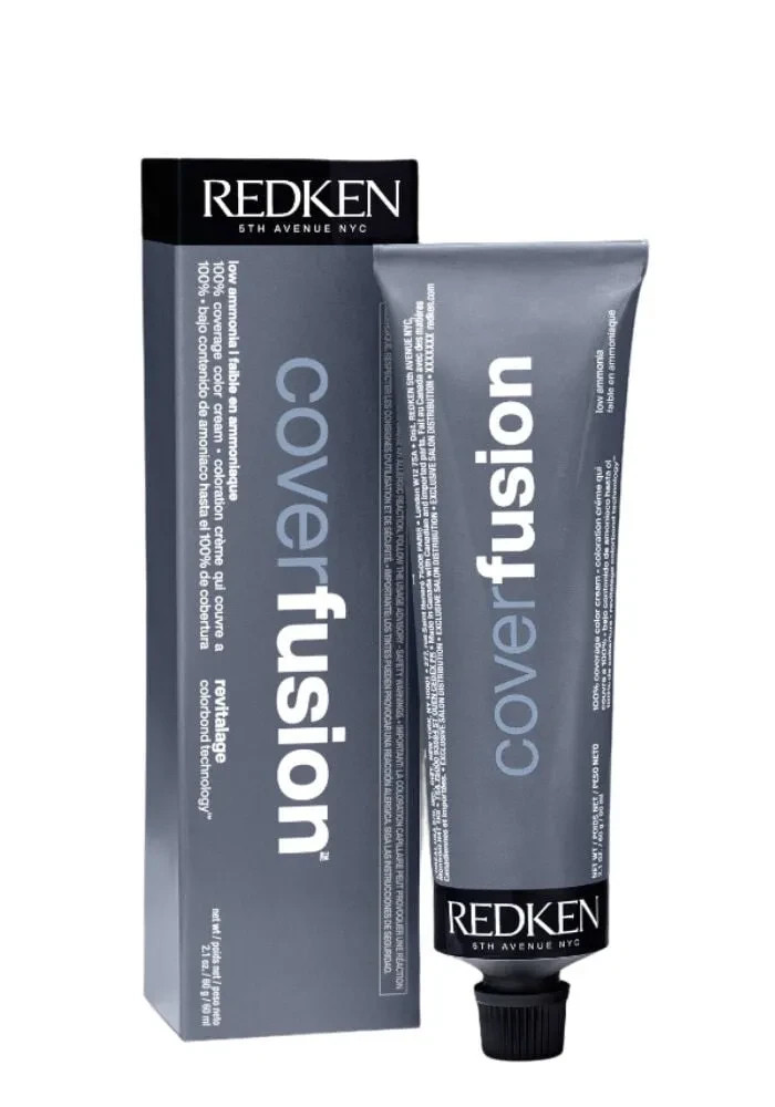 Redken Cover Fusion Low-Ammonia Permanent Color – 2 oz (NIB) – Choose Any Shade