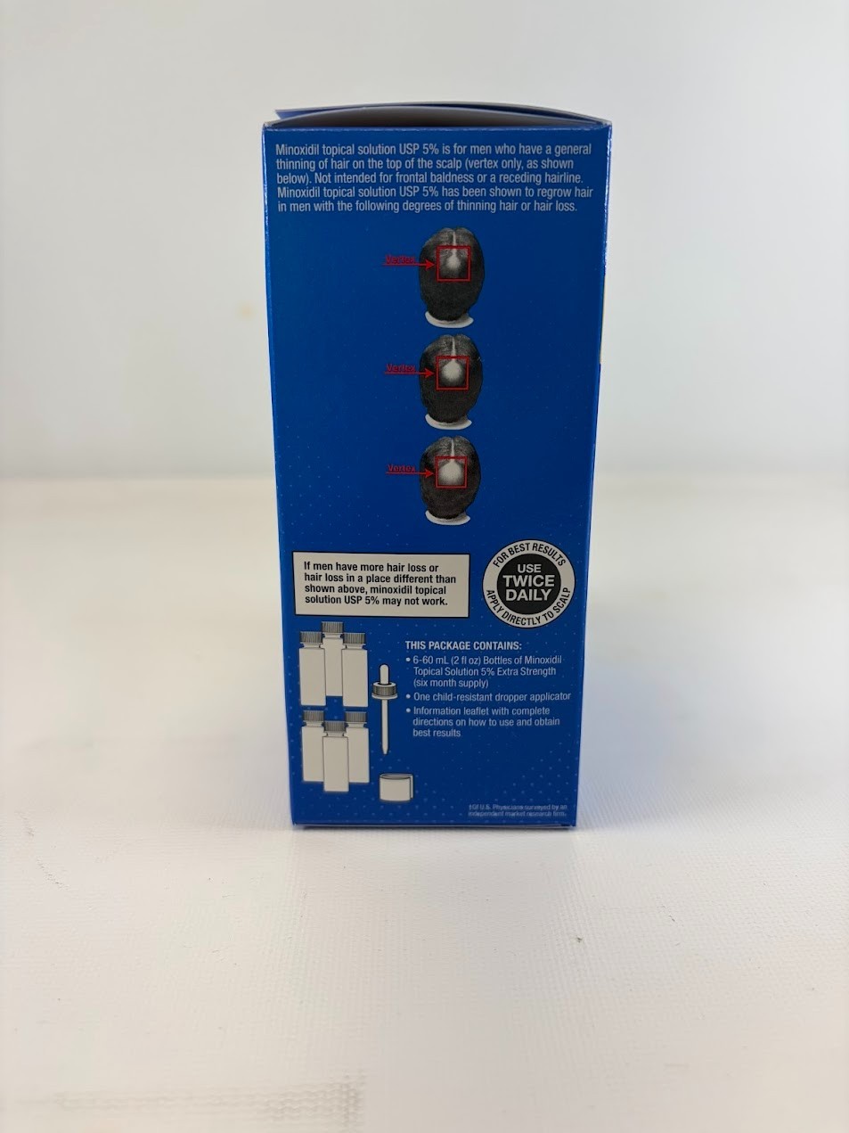 Kirkland Minoxidil 5% Hair Regrowth Treatment for Men – PICK YOUR QUANTITY