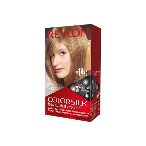 REVLON ColorSilk Permanent Hair Color, Long-Lasting Ammonia Free, Pack of 12