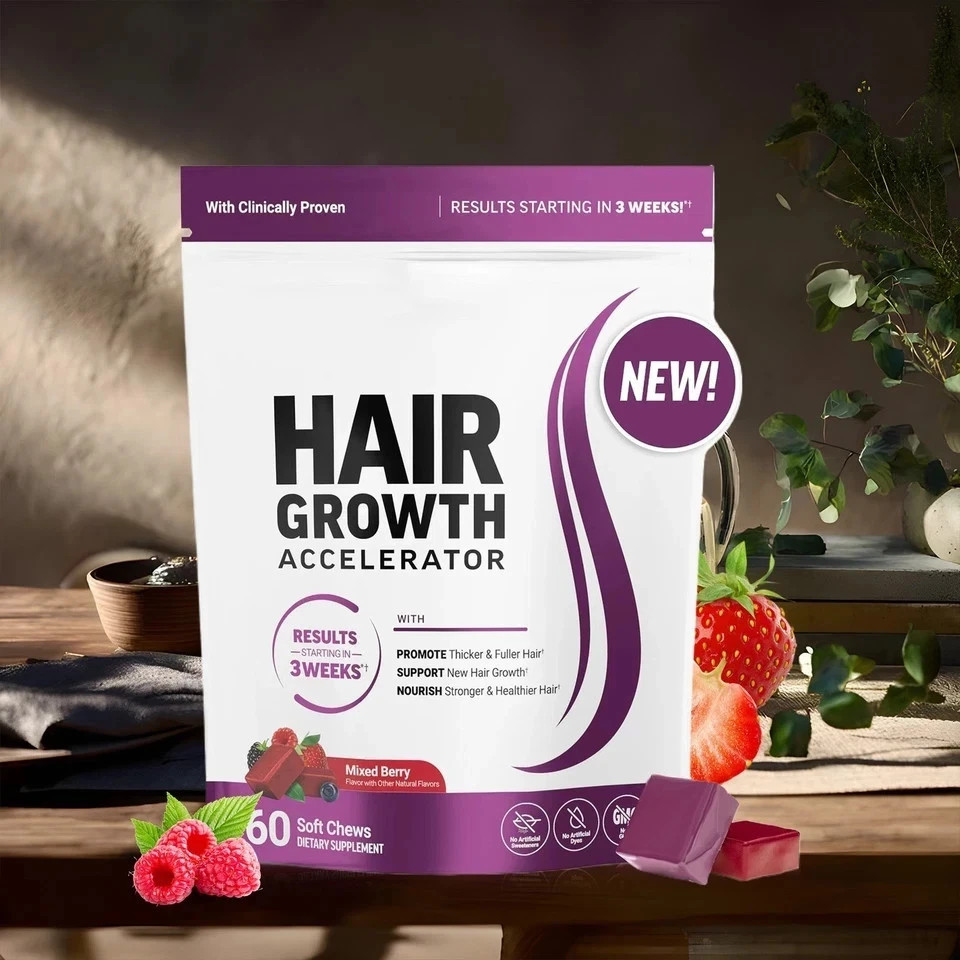 Force Factor Hair Growth Gummies – Supports hair growth and nourishes hair