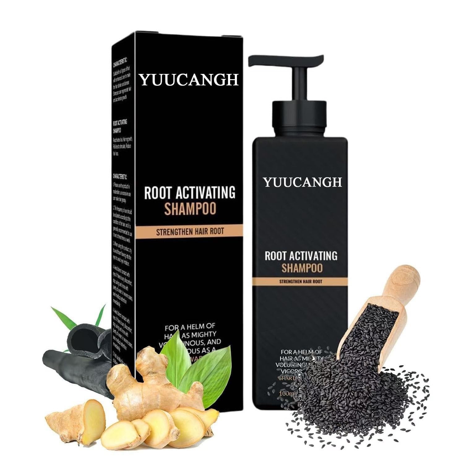 Root Activator Shampoo,Hair Regrowth, Unisex, Natural Formula for Men and Women,