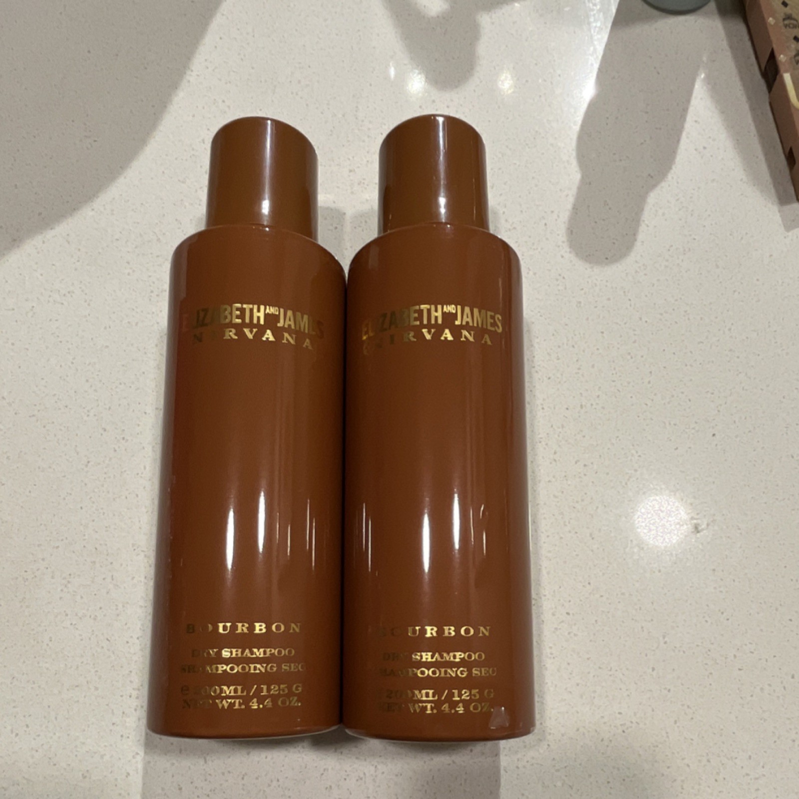 2x Elizabeth and James Nirvana Bourbon Dry Shampoo 4.4 oz Standard Size