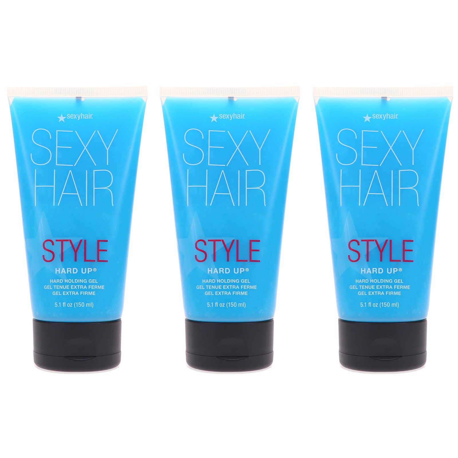 Sexy Hair Style Sexy Hair Hard Up Hard Holding Gel 5.1 oz 3 Pack