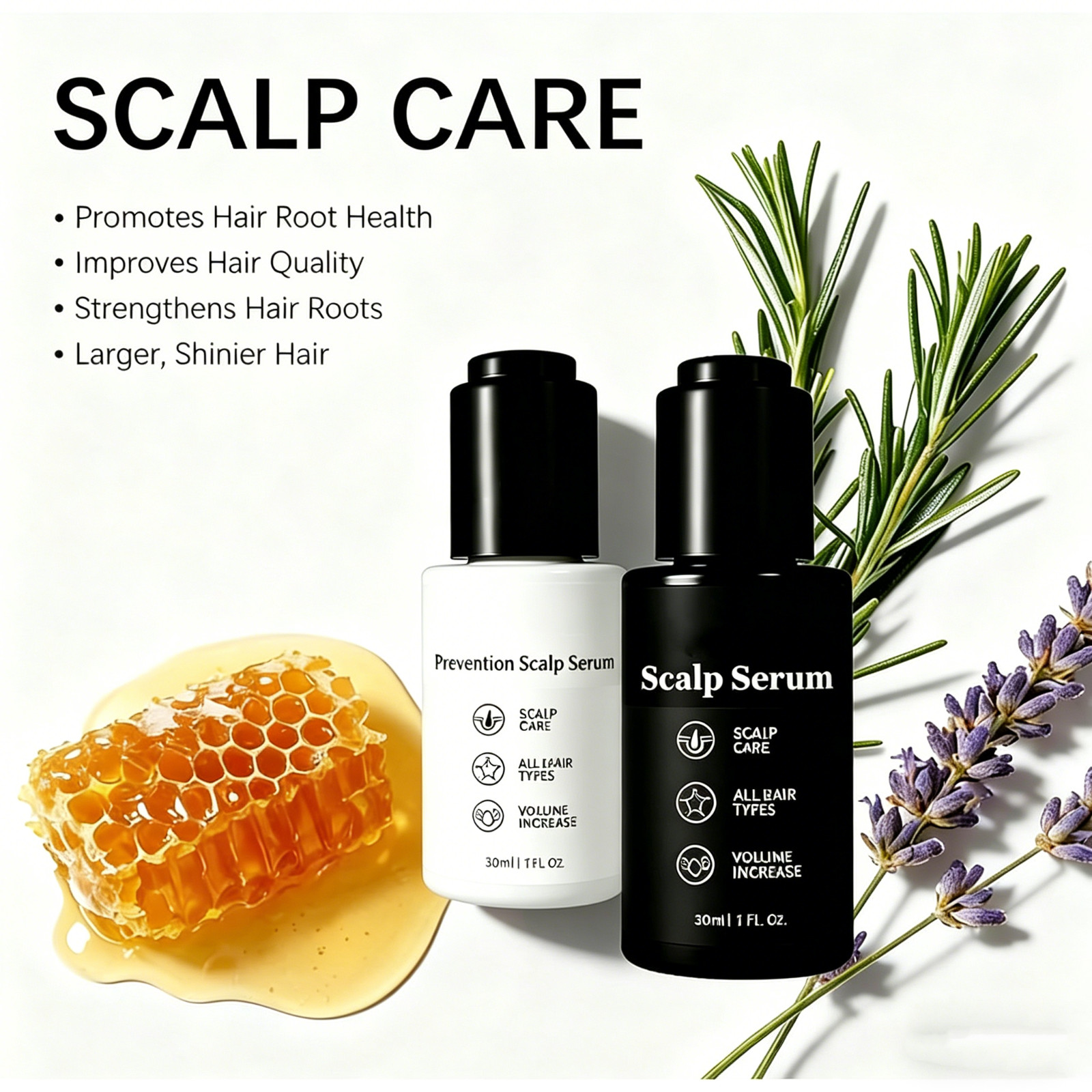 Kilgour Md Hair Serum Bundle | Plant-Based Hair Care Essence for Women 2FL OZ