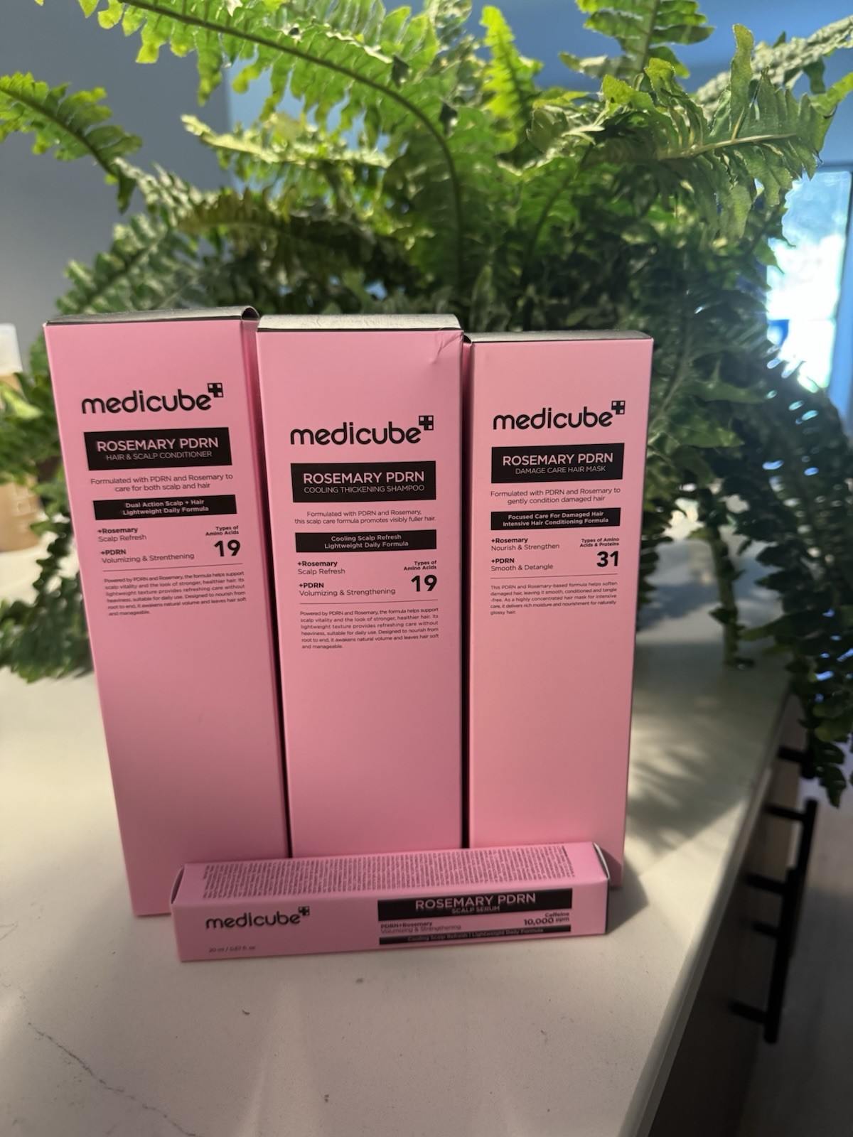 Medicube Rosemary PDRN Hair and Scalp Care Set