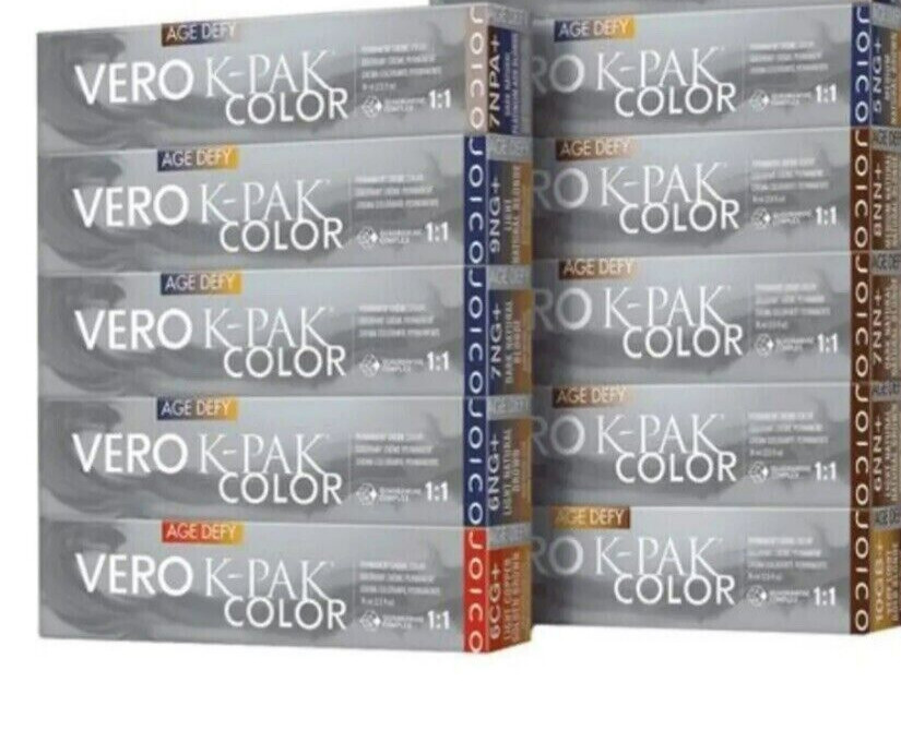 Single Joico Vero K-Pak Age Defy Permanent Creme Hair Color – Free Shipping