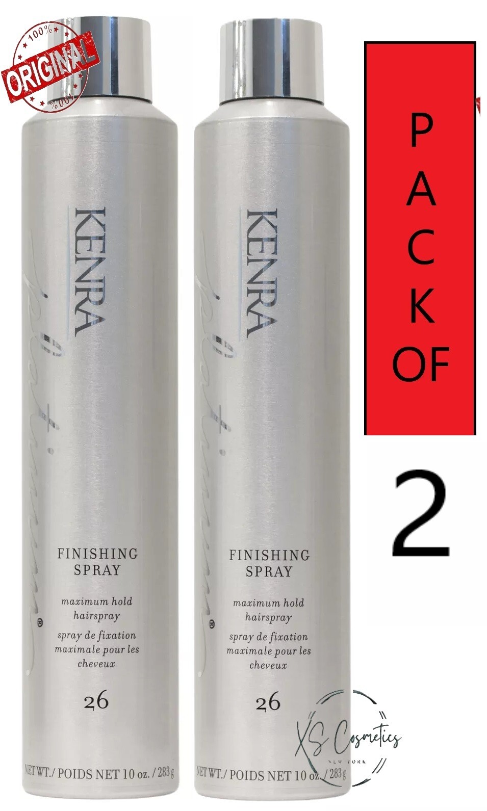 2 X Kenra Super Hold Finishing Spray #25 – 10 oz – (2 Pack)