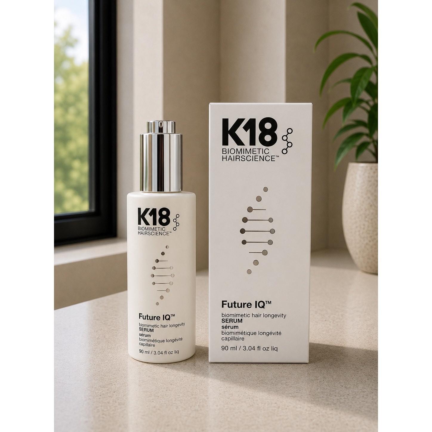 $125 Unreleased K18 Future IQ Biomimetic Hair Longevity Serum 90mL Scalp