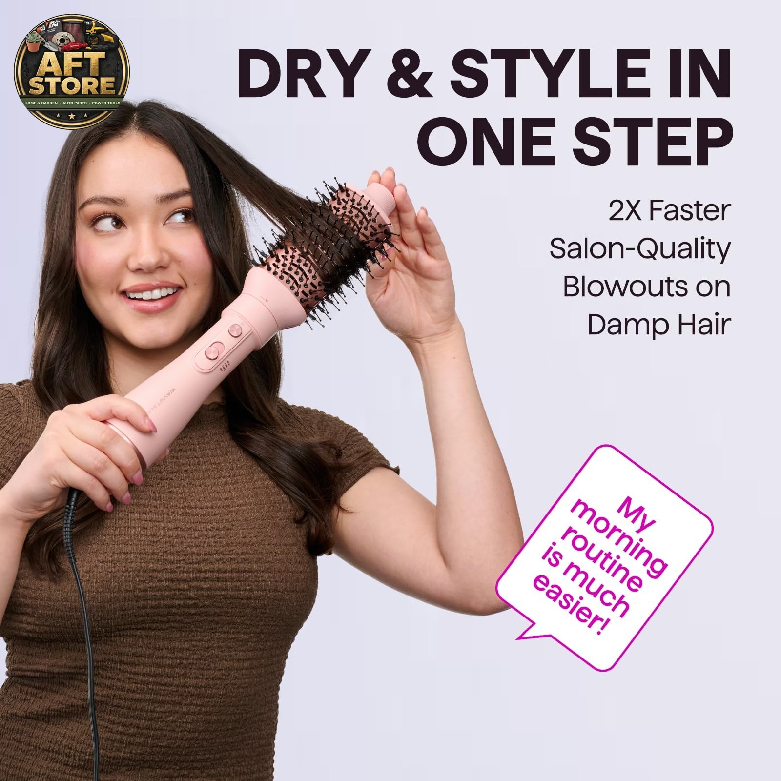 Wavytalk Air Sculpt 5-in-1 Hot Air Brush Set