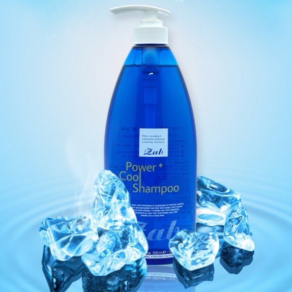 ZAB Power Plus Cool Shampoo 1000ml Korean Seller Korean Cosmetics KOREA MADE
