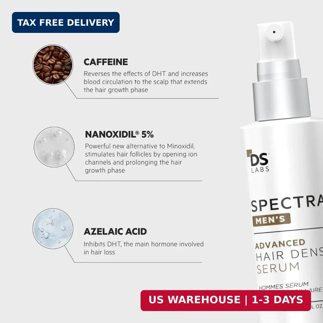 DS Labs Spectral Men’s Hair Density Serum (formerly Spectral.DNC-N) – Lightweigh