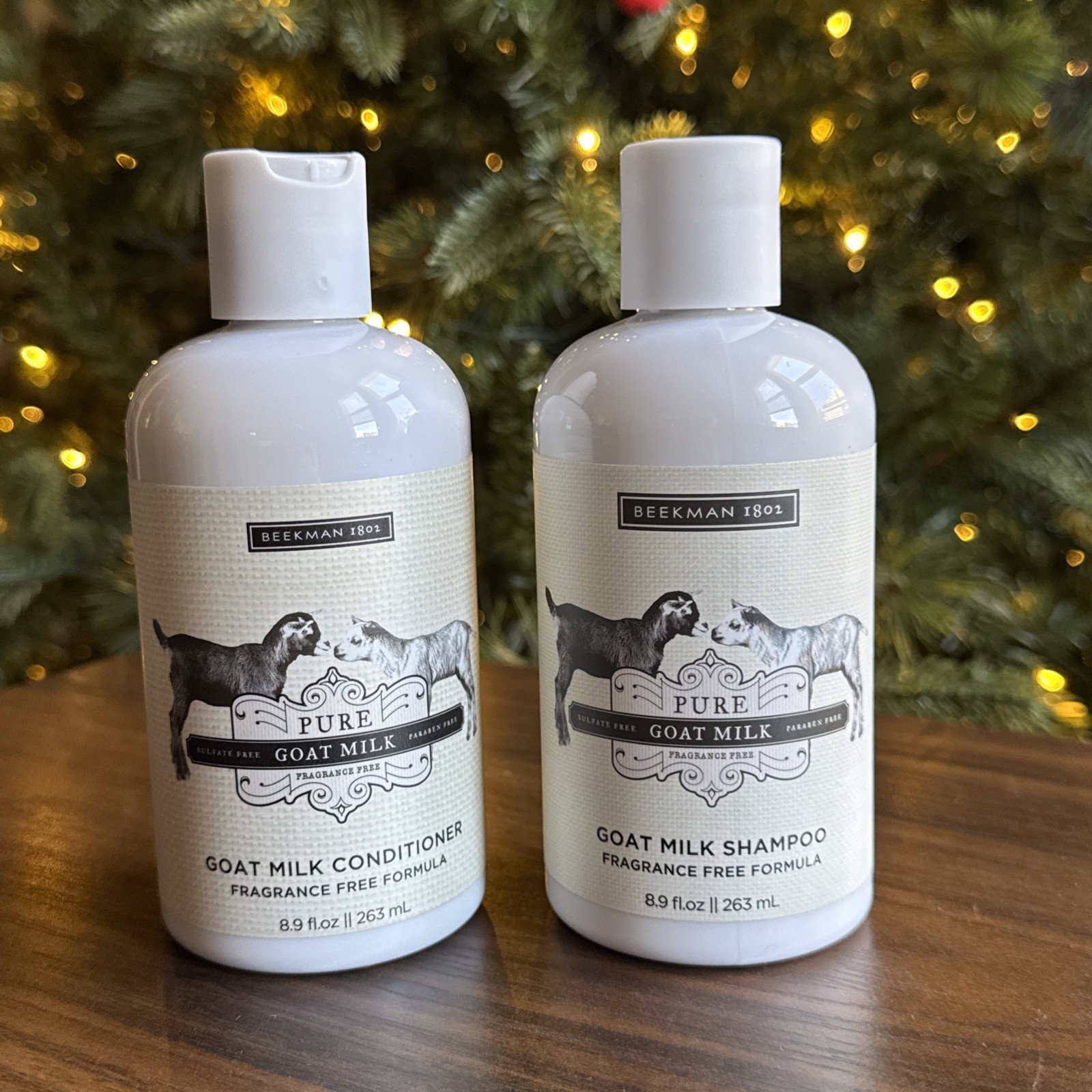Beekman 1802 Pure Goat Milk Shampoo & Conditioner (2) Unscented 8.9 fl oz each