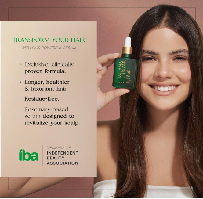Hair Growth Serum Women Made in USA – Scalp Serum For Hair Growth Non-Greasy Bio