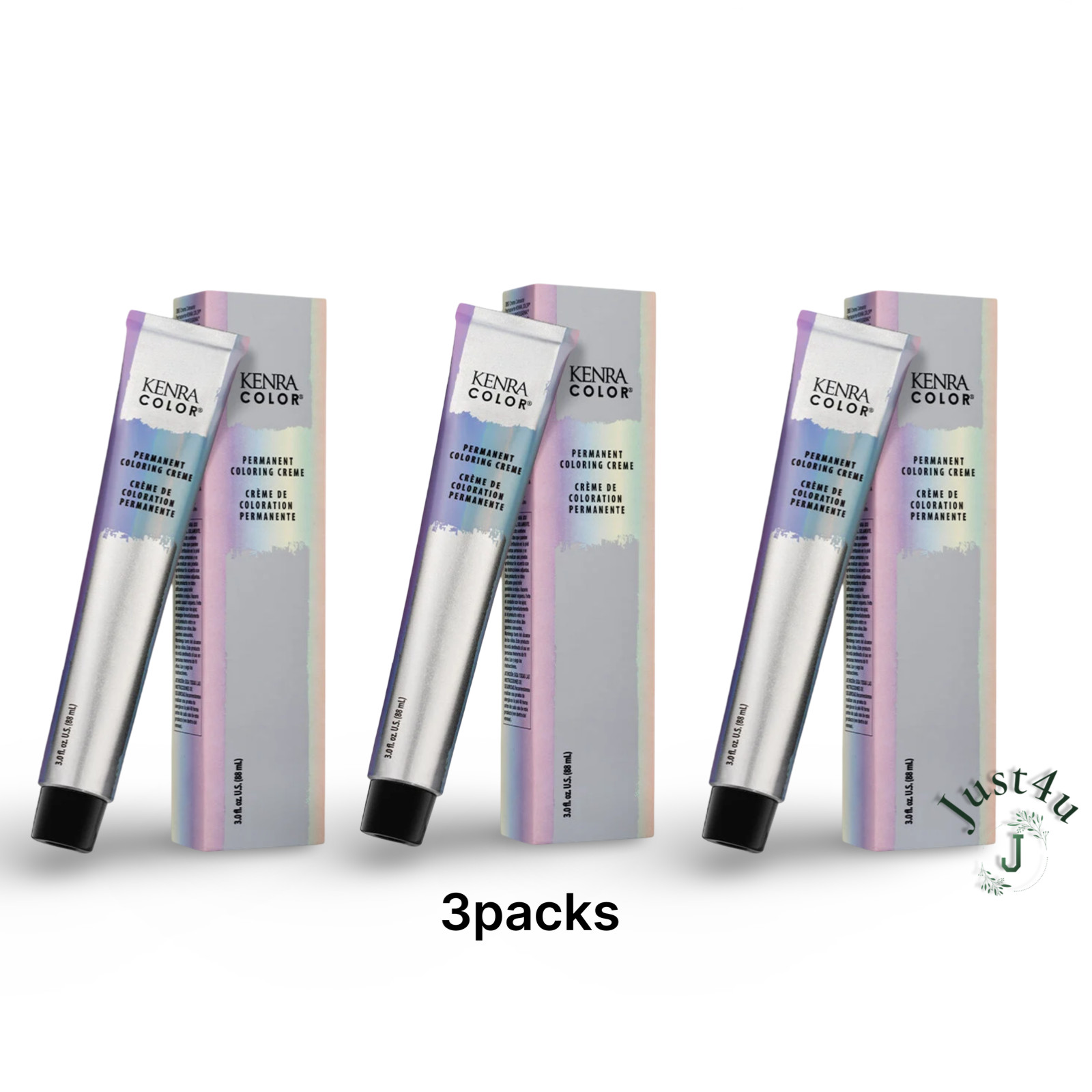 KENRA Color Permanent Coloring Creme, 3oz.