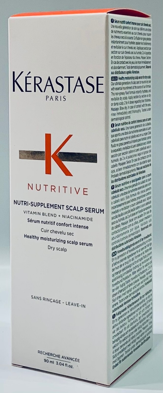 NEW Nutri Supplement Scalp Serum 90ML Kerastase