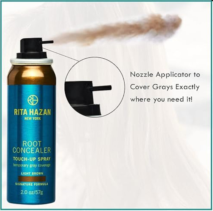 24 Bottles Rita Hazan Root Concealer Touch Up Spray 2 oz-Dark Blonde MADE IN USA
