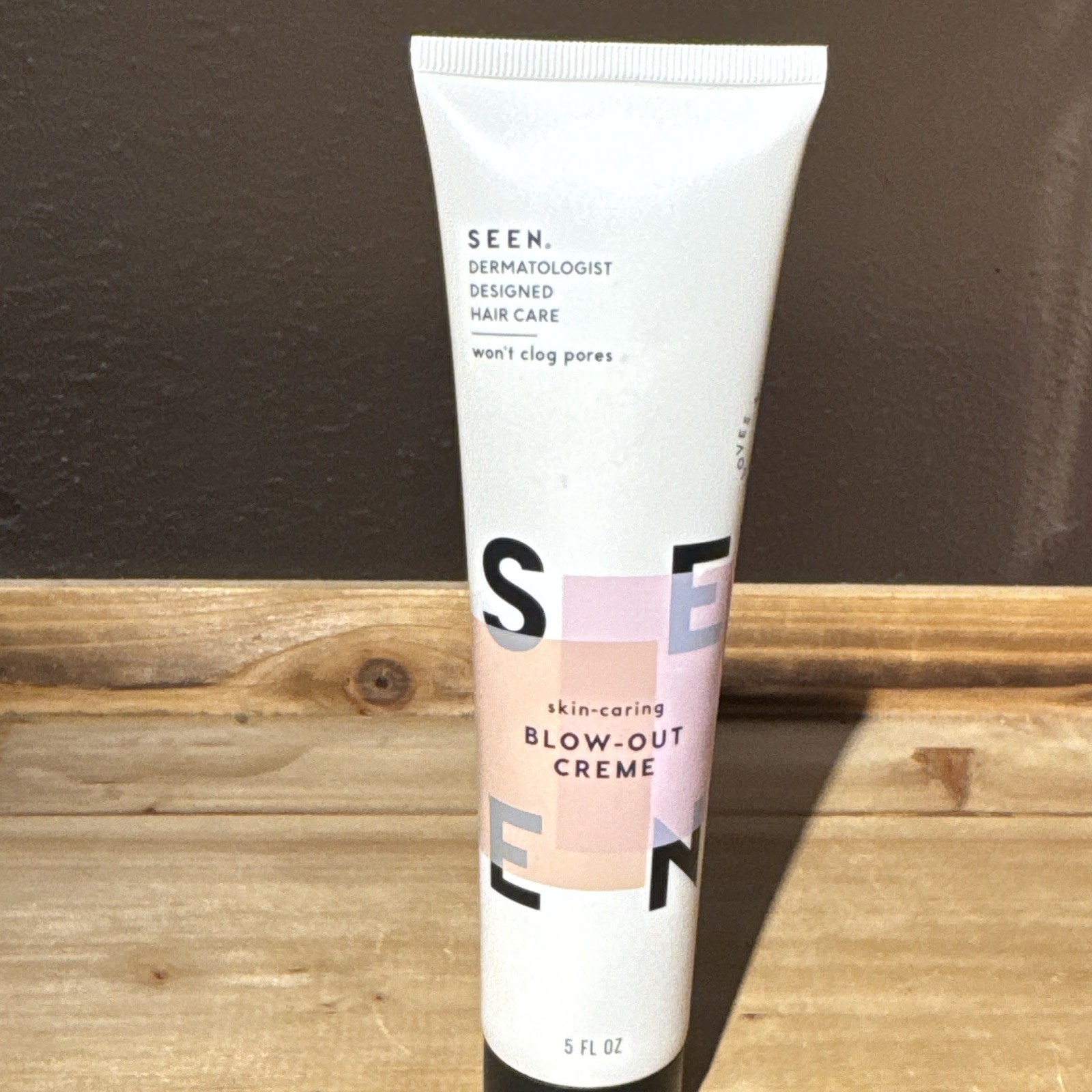 SEEN Blow Dry Cream 5 fl oz Non-Comedogenic Color Safe Vegan Anti-Frizz