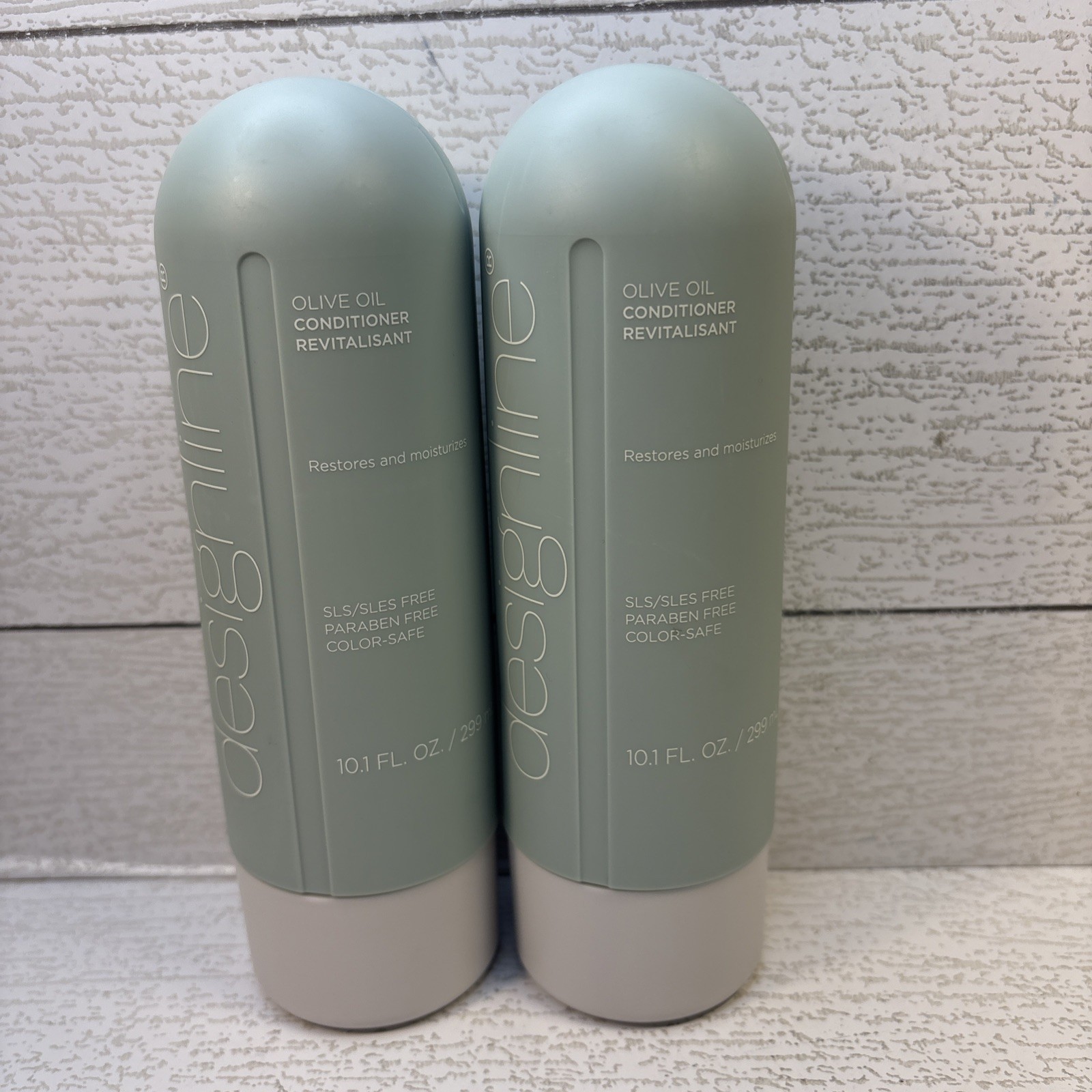 2- Designline Olive Oil Conditioner Revitallisant Color Safe 10.1 Fl. Oz