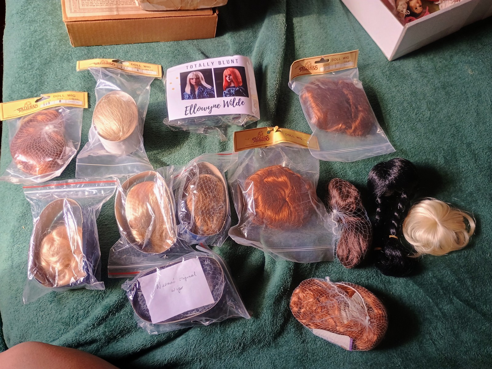 doll wigs lot