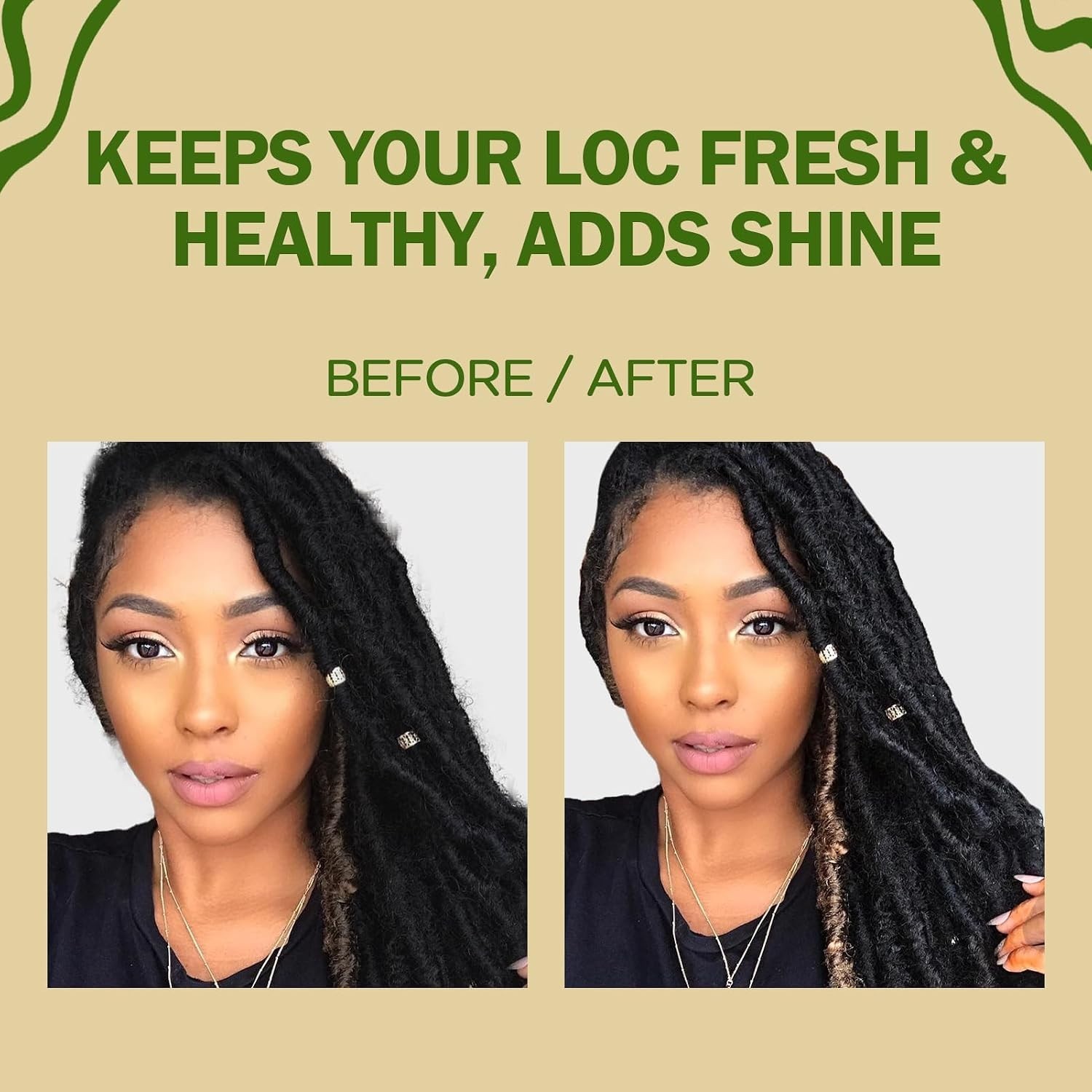 Loc Moisturizing Spray for Dull, Dry Locs – Daily Passion Fruit Hair and Scal…
