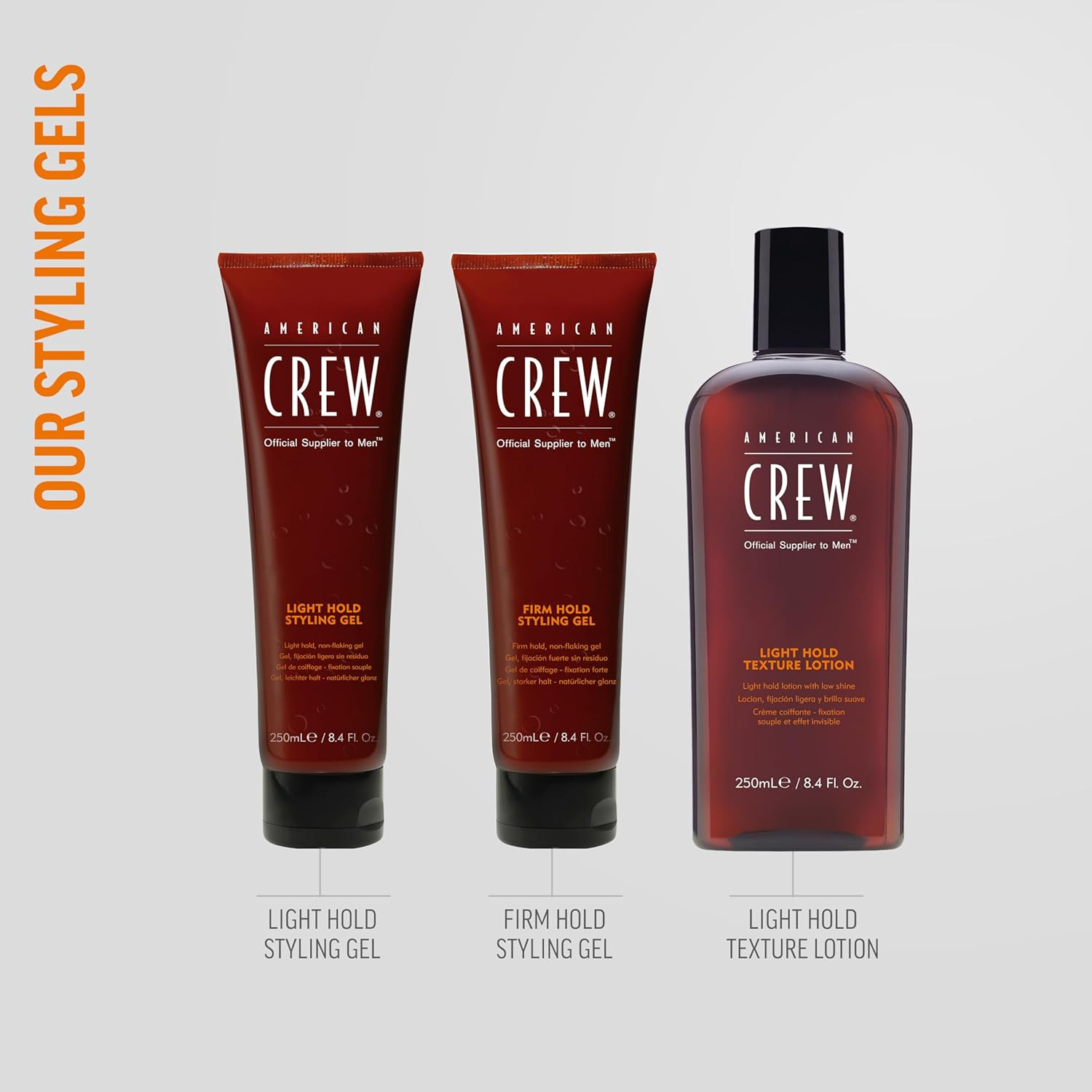 Men’S Styling Gel, Light Hold & Natural Shine, 13.1 Fl Oz | Light, Flexible Hold