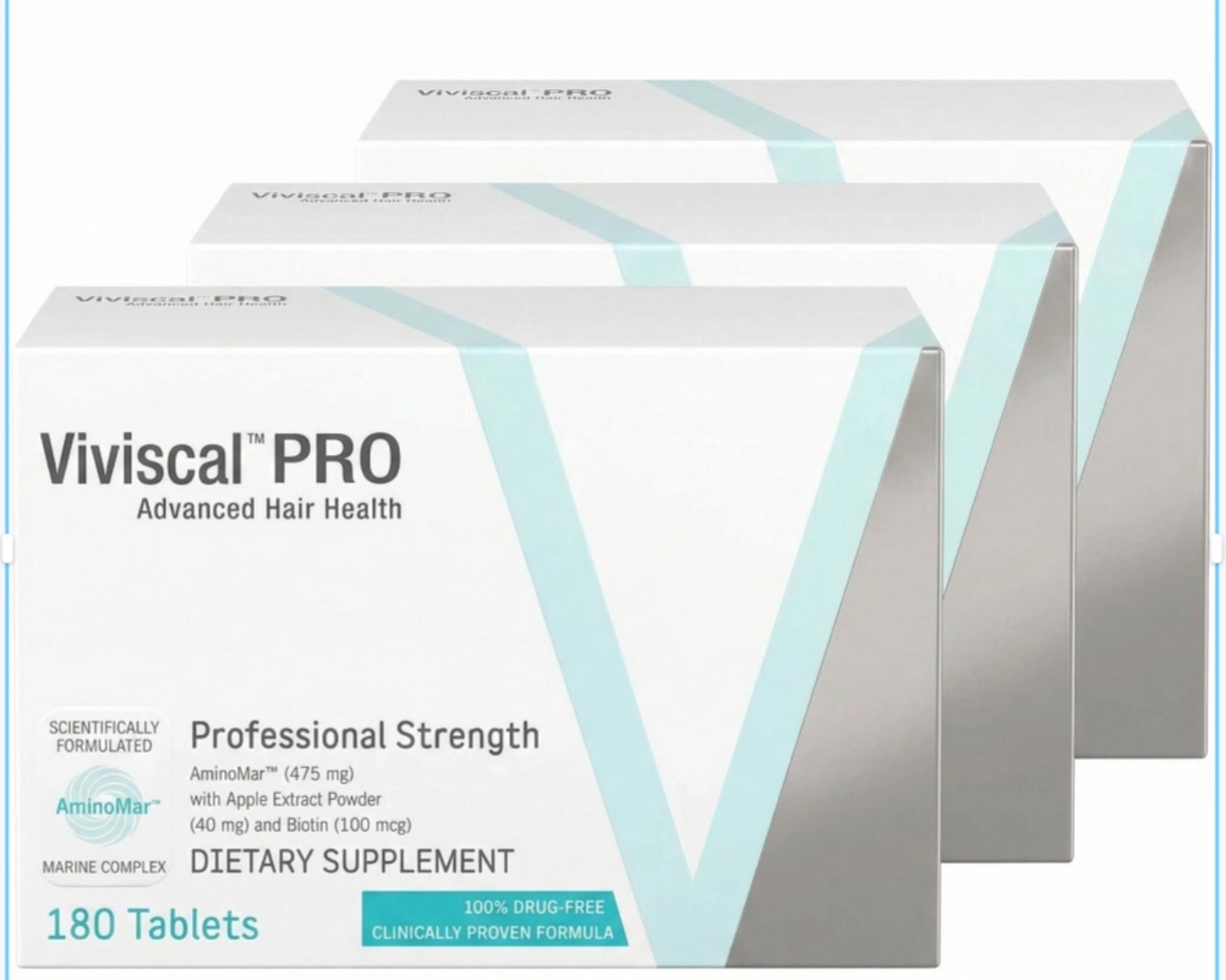 PRO – Professional New Hair Growth Supplement 180 Tablets